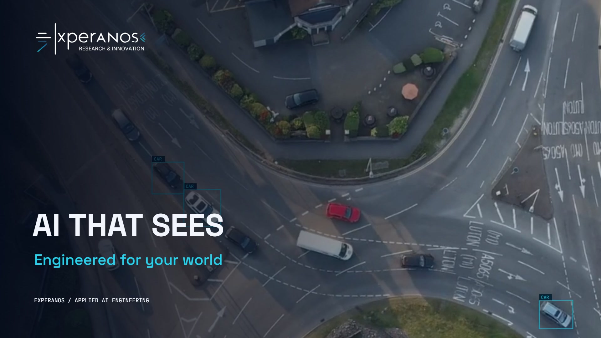 EXPERANOS aerial object detection demonstration